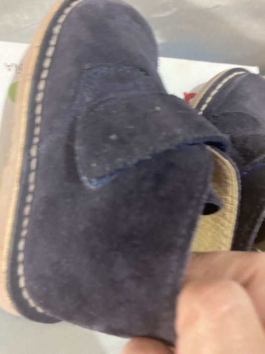 Botas camurca azul escuro tam 25