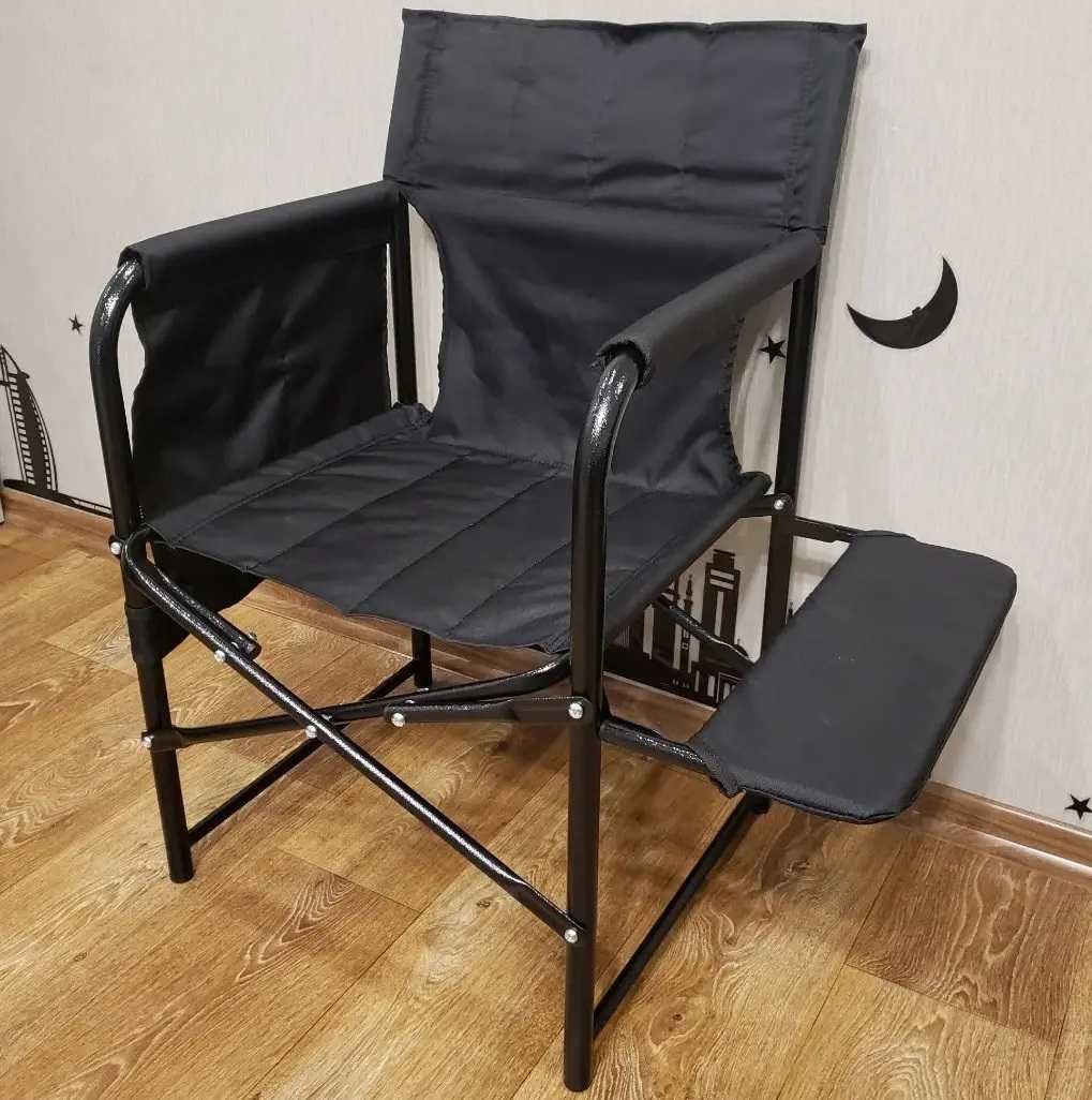 Складний стілець "Комфорт Чорний Рибацьке крісло Рыбацкое кресло