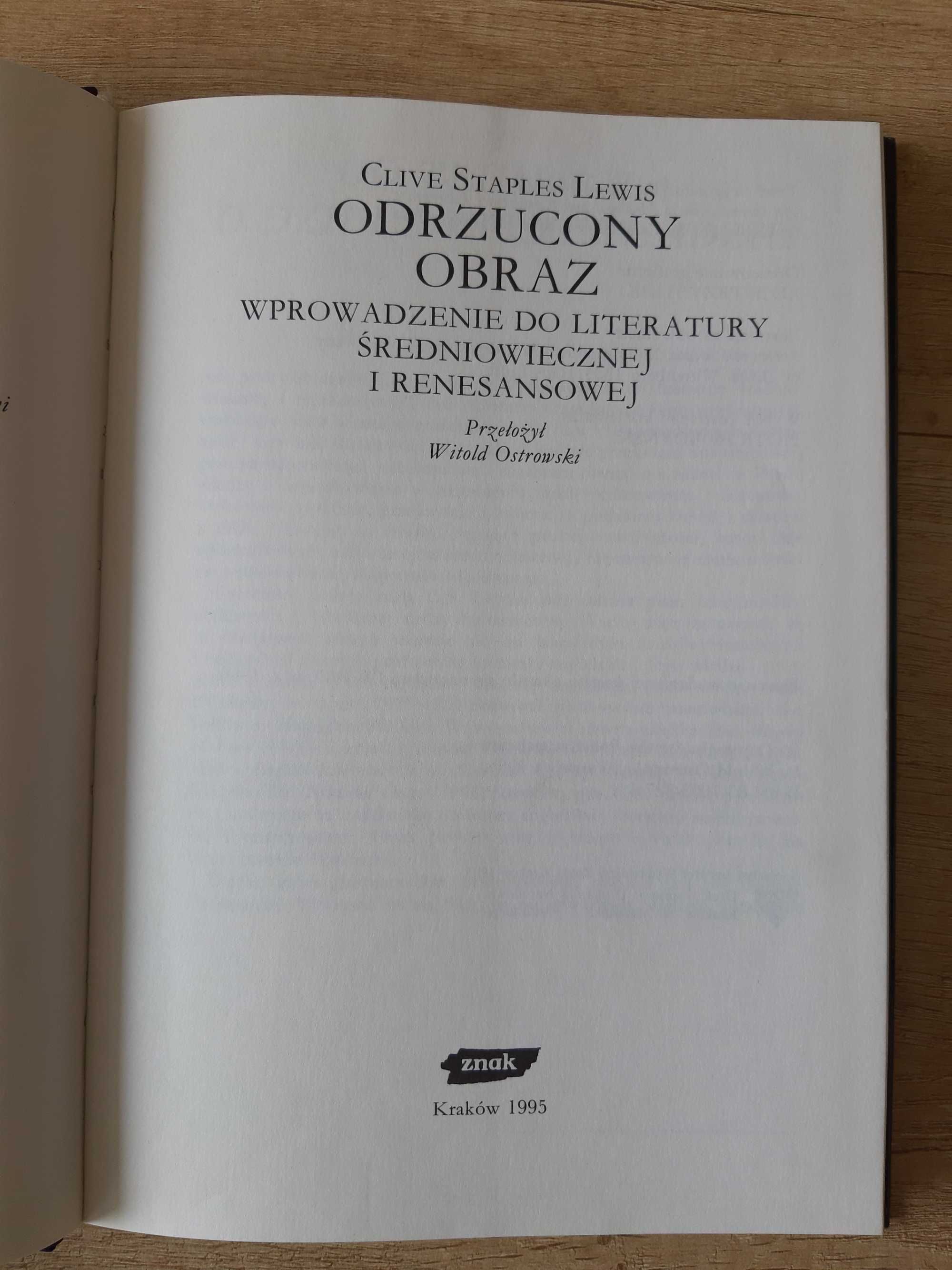 Odrzucony obraz - Clive Staples Lewis