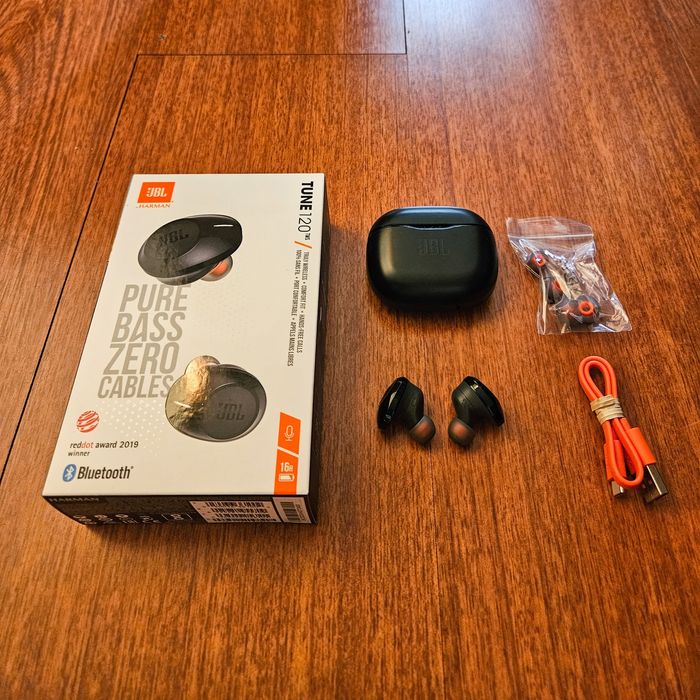 JBL Tune 120 TWS - Excelente estado, com caixa e acessórios