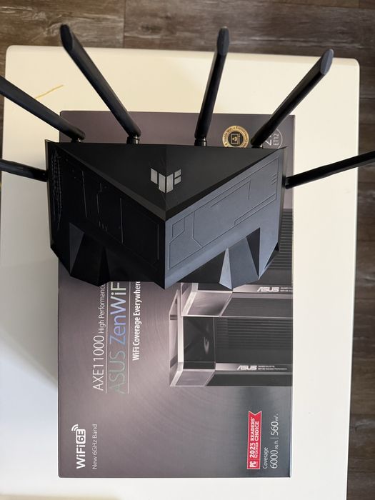 Маршрутизатор інтернет WiFi6 Asus TUF-AX6000