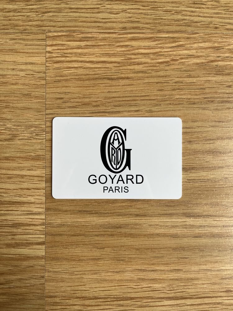 Porta cartões Goyard verde