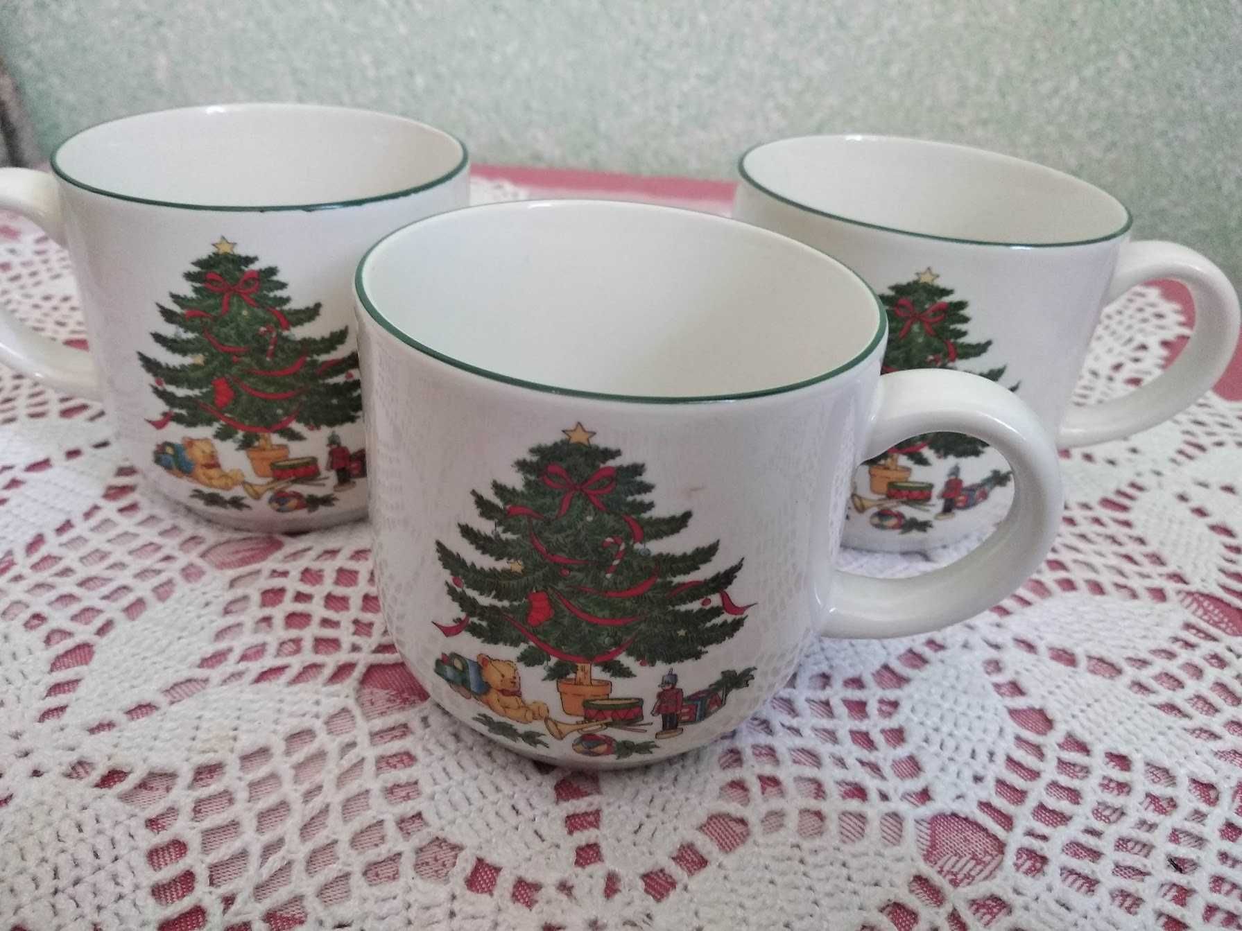 Чашки Радиоволны. Сахарница. Винтаж. Кружки Cristmas tree,Vitromaster