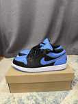 Кросівки Air Jordan 1 Low Black University Blue