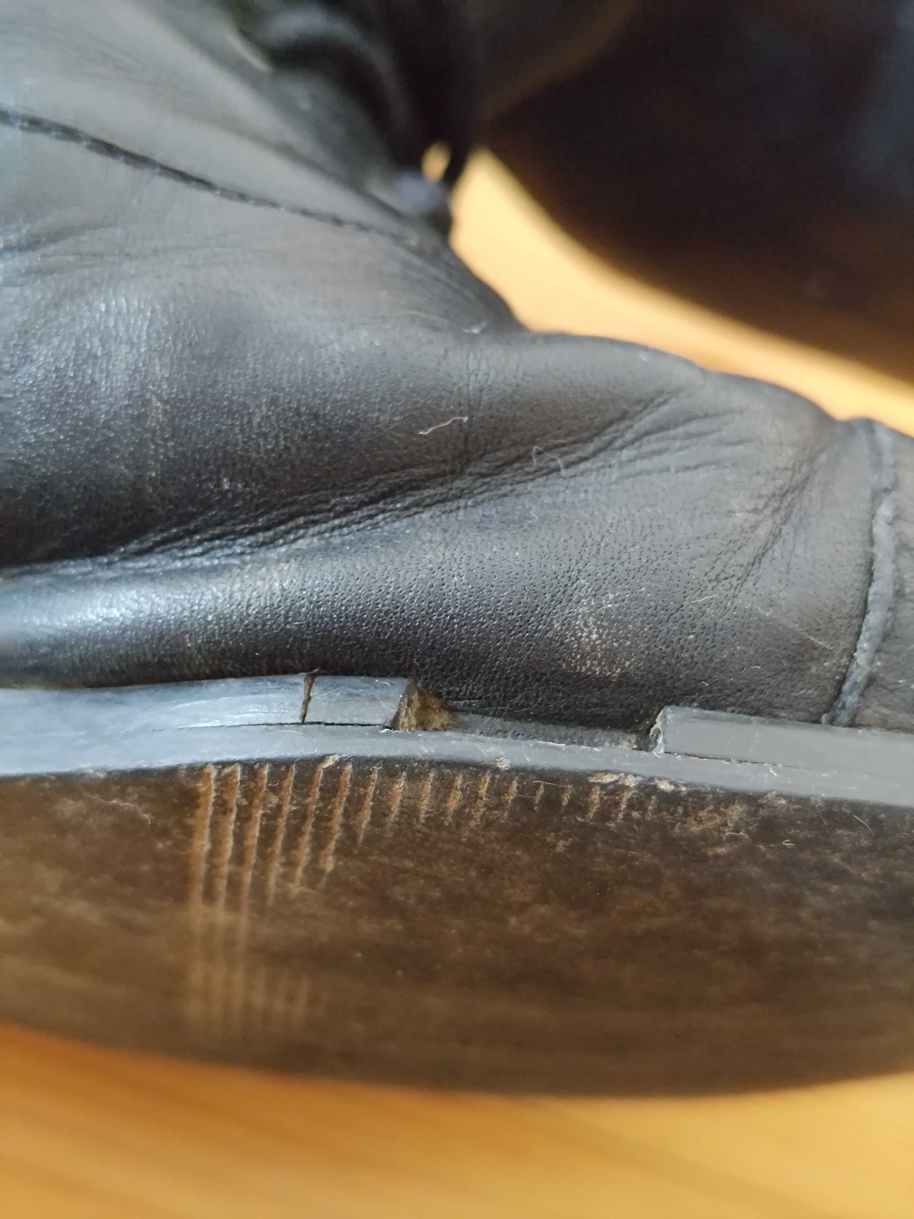 Buty damskie na obcasie, rozmiar 38