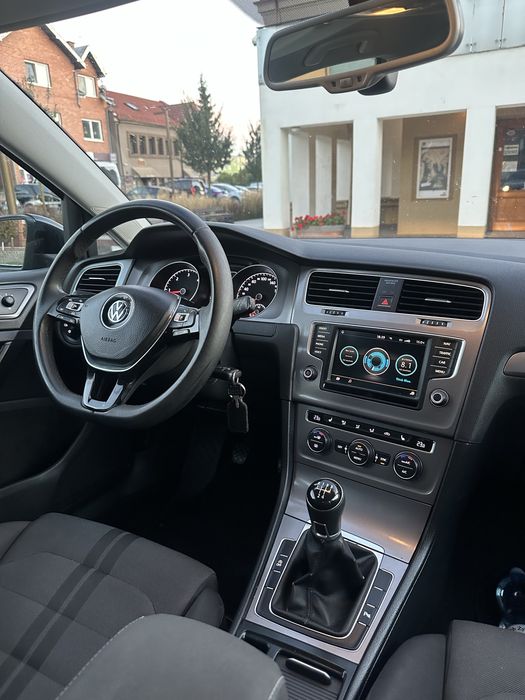 Volkswagen Golf 7 2016r 1.6 TDI 110 KM Alu 18 Fotele R-Line