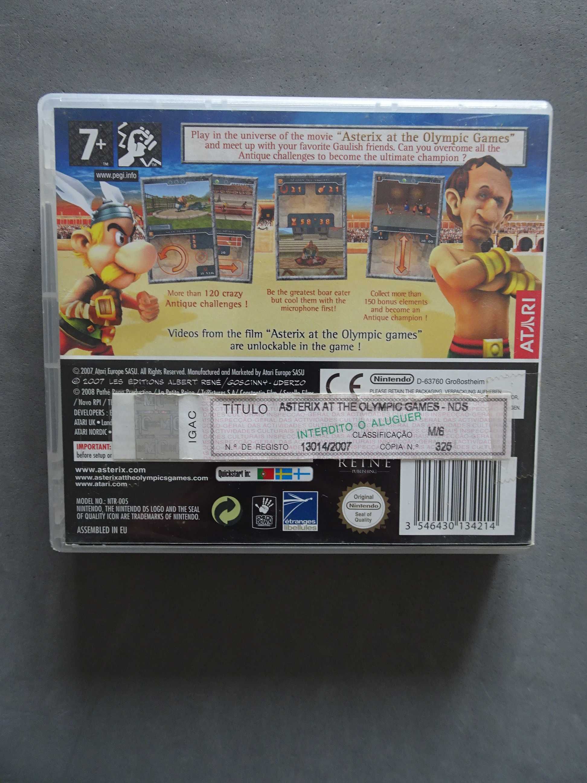 Jogo Nintendo DS - Astérix at The Olympic Games