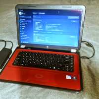 15cali laptop HP Pavilion G6 4GB Ram Intel Pentium dysk HDD czerwony