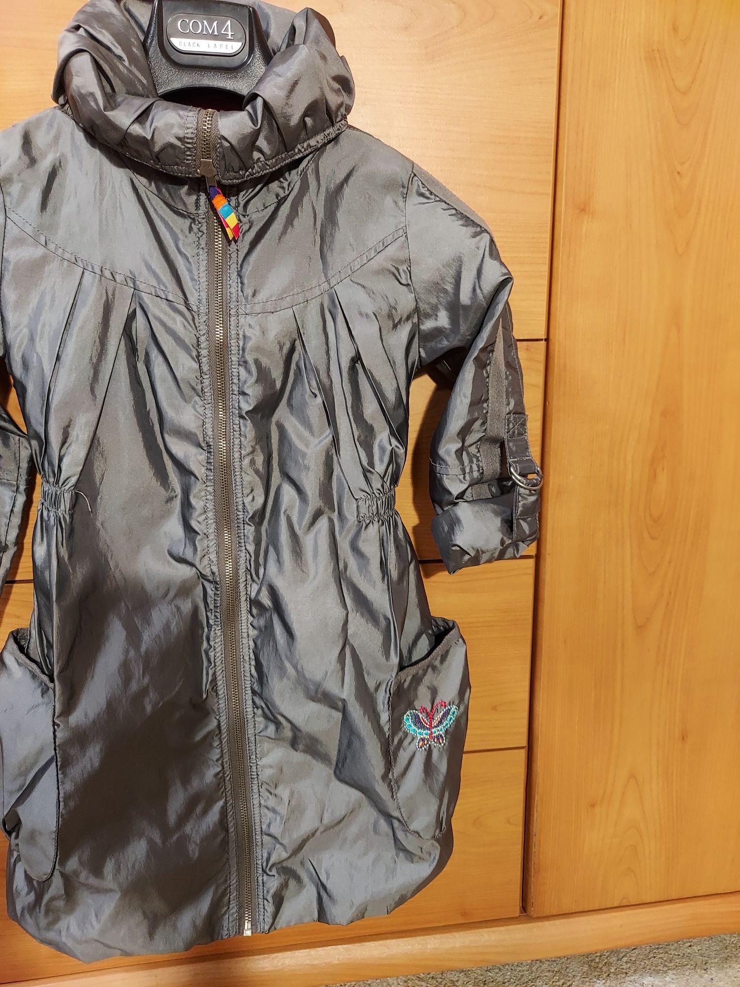 MW Butterfly Girl płaszczyk roz.128 płaszcz jesienny, Debenhams