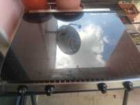 Placa fogão a gás