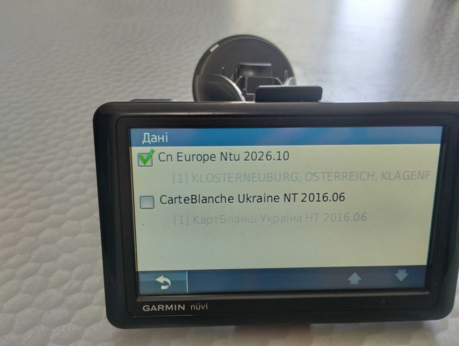 Якісний брендовий навігатор Garmin 1440 з новою картою