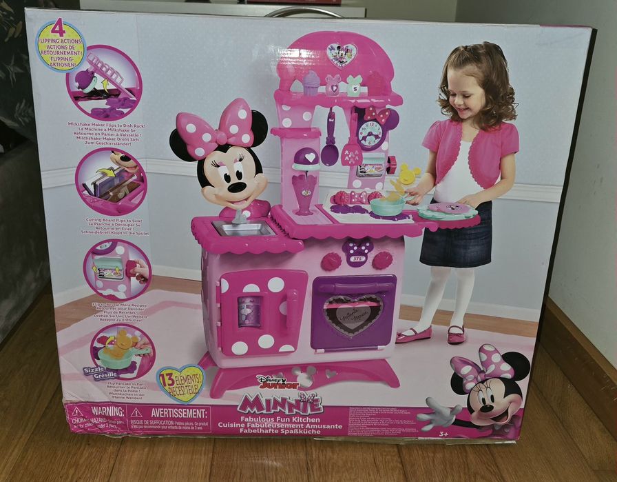 Cozinha Infantil Minnie Mouse Disney Junior - SELADO