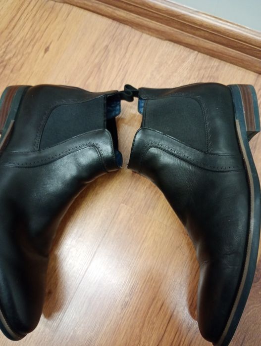 Męskie botki/sztyblety 43 skóra