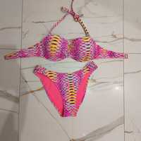 Bikini new yorker censored strój neonowy push up