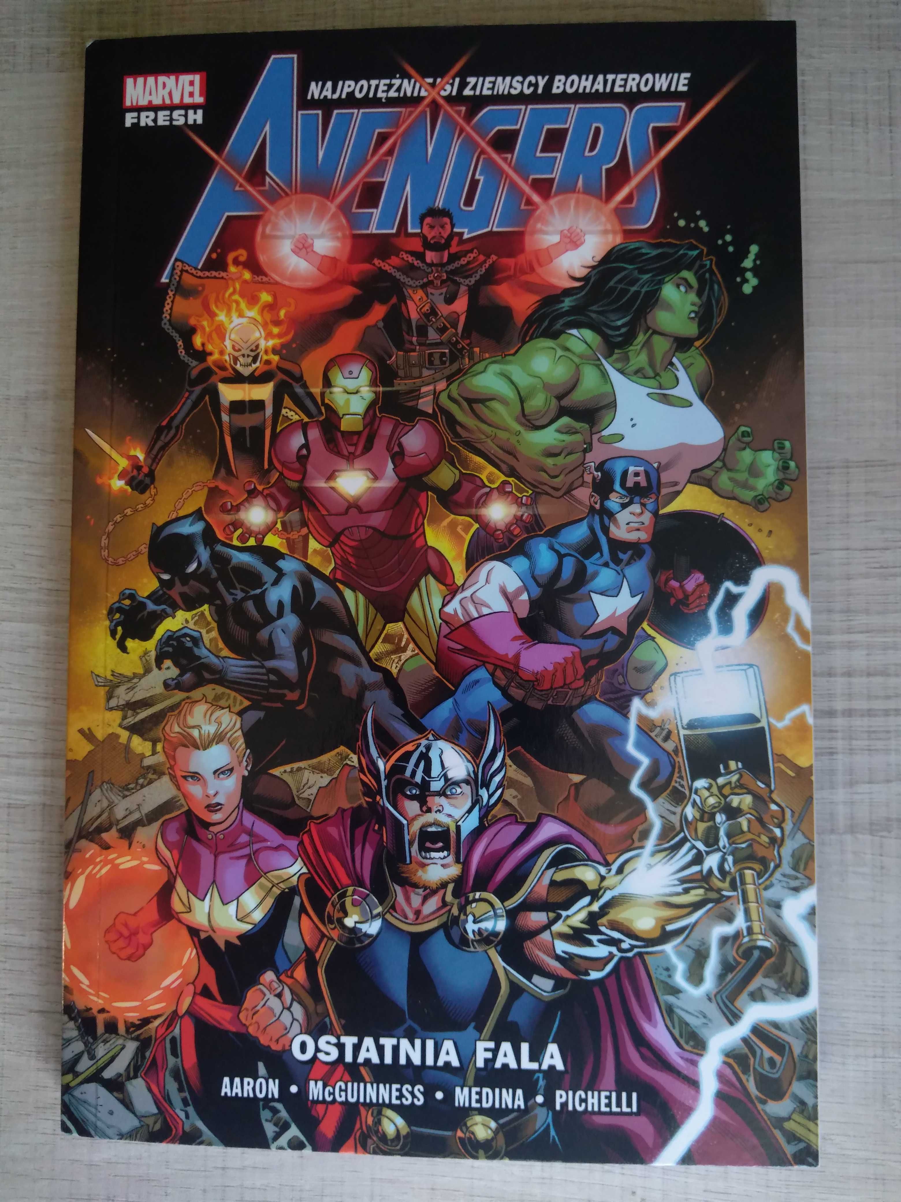 Komiks Marvel Fresh Avengers tom 1 Ostatnia fala