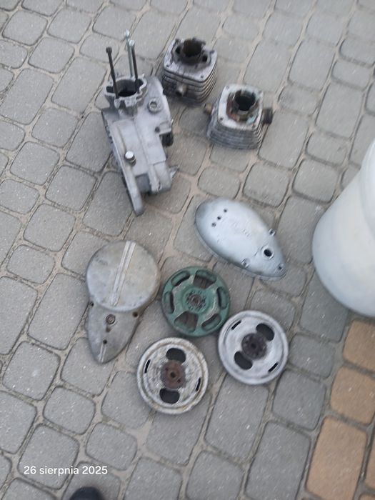 Części Wsk M150 B3 kola rama przód