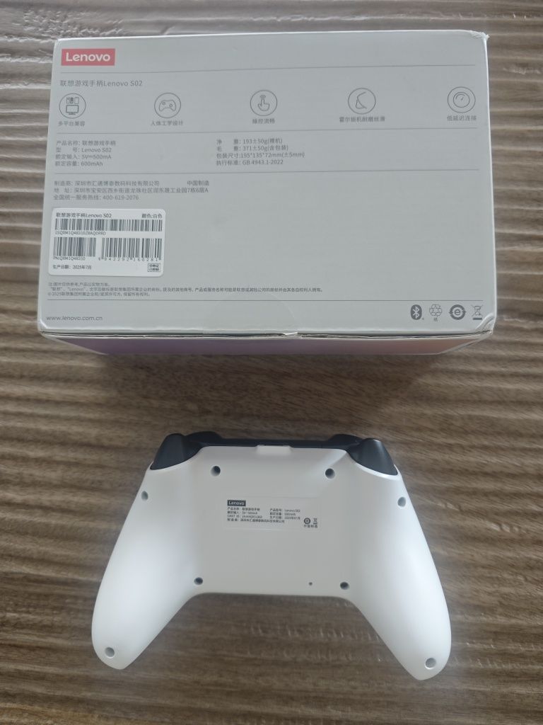 Comando Lenovo Gaming Controller S02 RGB