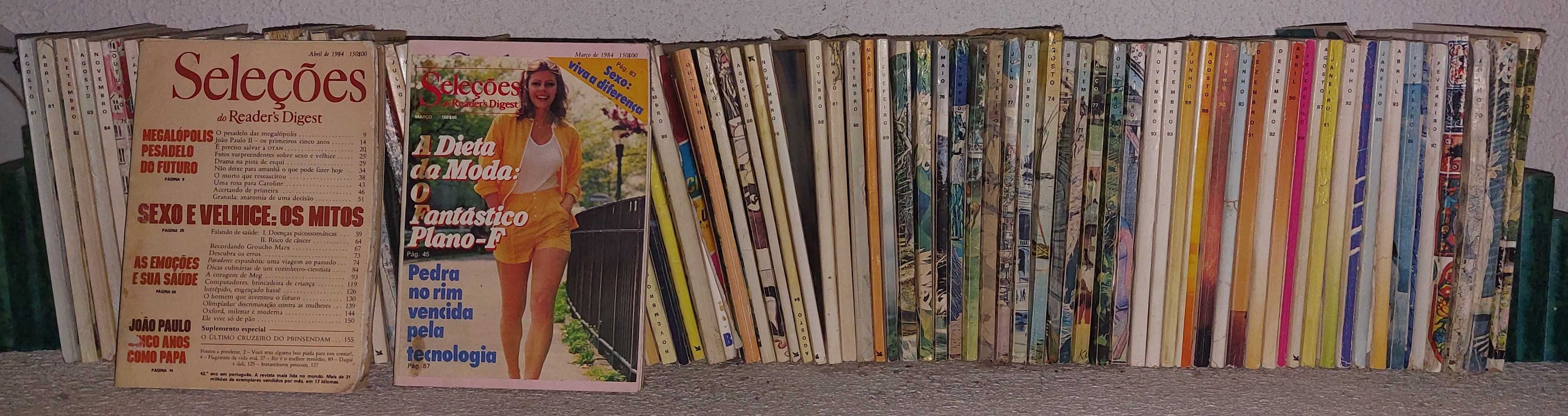 Revistas antigas das Seleções do Reader´s Digest