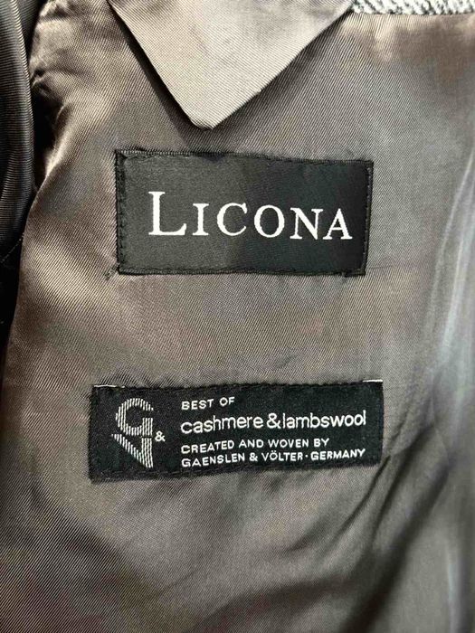 Licona австрійське чоловіче довге пальто кашемір і вовна