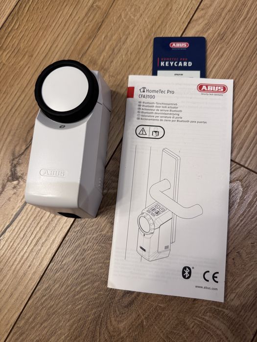 Zamek inteligentny Abus Hometec CFA3100. Wada.