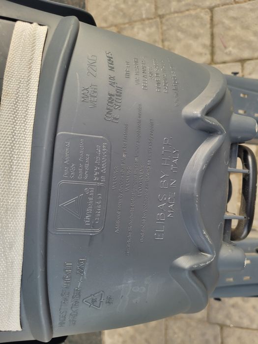 Велокрісло дитяче на раму до 22 кг.