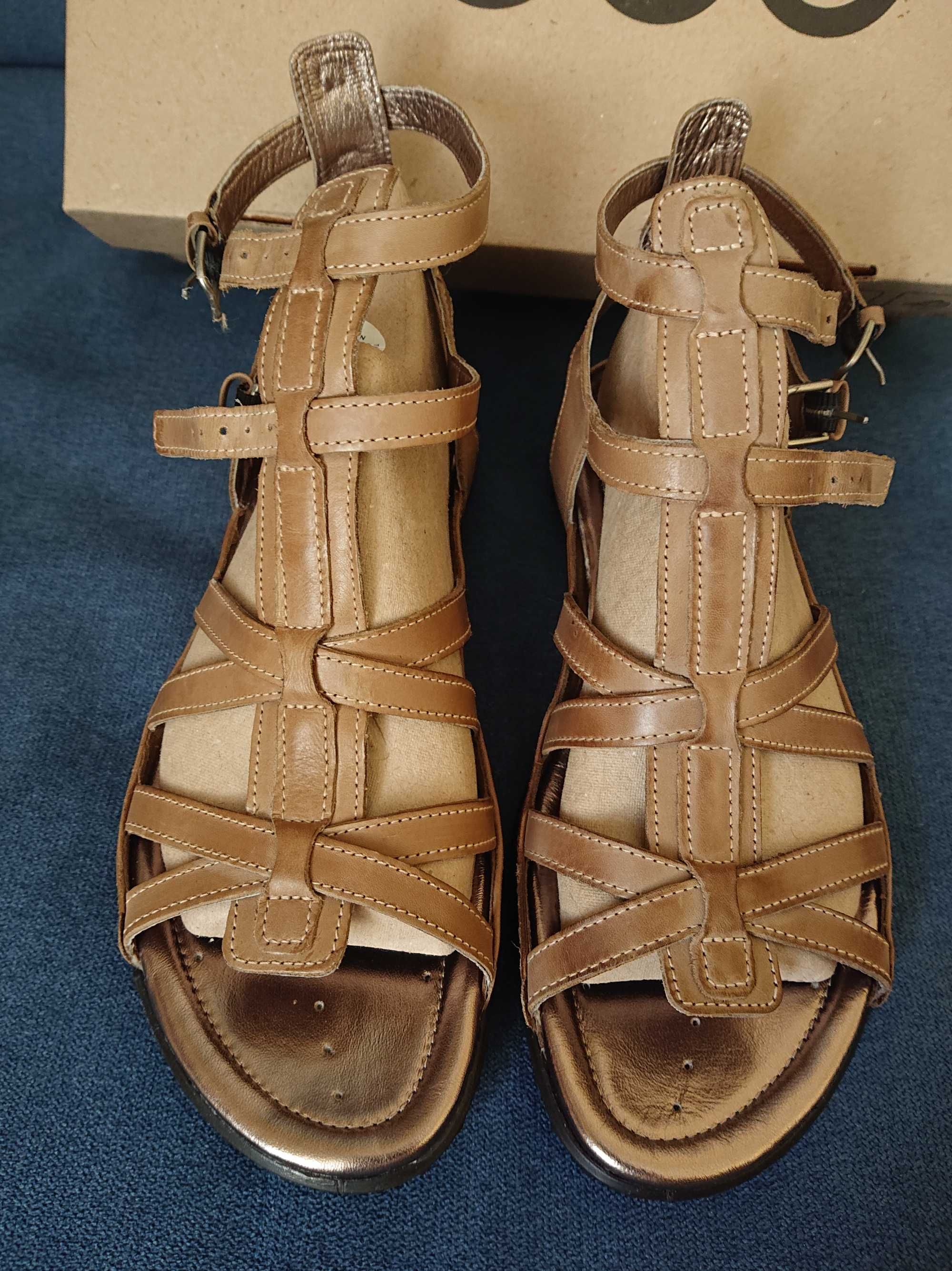 Жіночі босоніжки сандалії Ecco Groove Sandal розмір 39