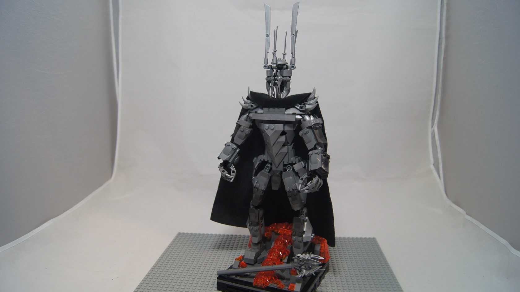Lego Władca Pierścieni MOC Sauron LotR hobbit figurka 100% LEGO!