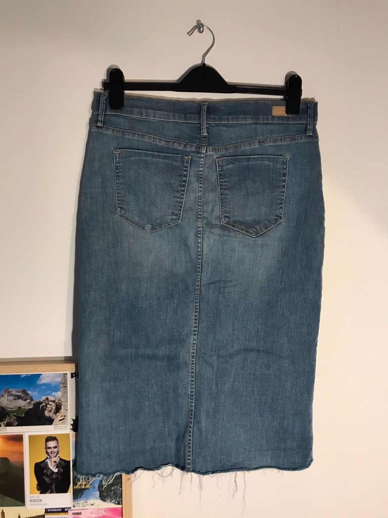 Spódnica jeans dżins Zara Trafaluc Collection rozmiar M