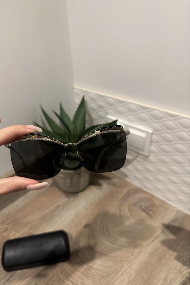 Alexander McQueen okulary przeciwsłoneczne sunglasses AM0059s
