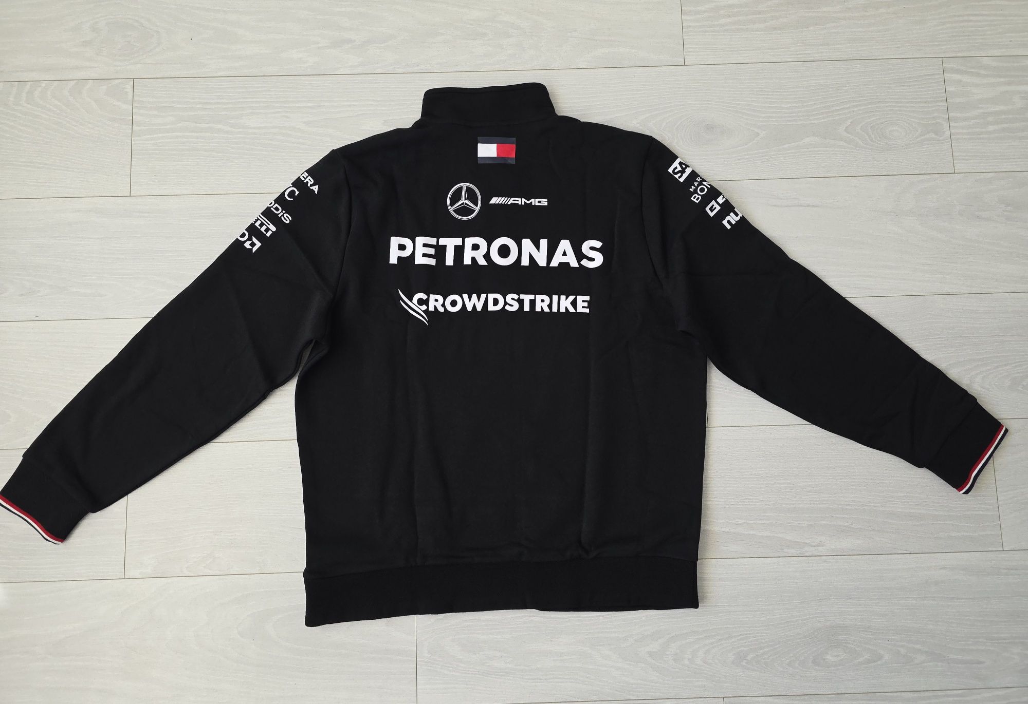 Bluza, sweter 1/4 zip, 2024 Mercedes AMG Petronas Formula One Team, XL