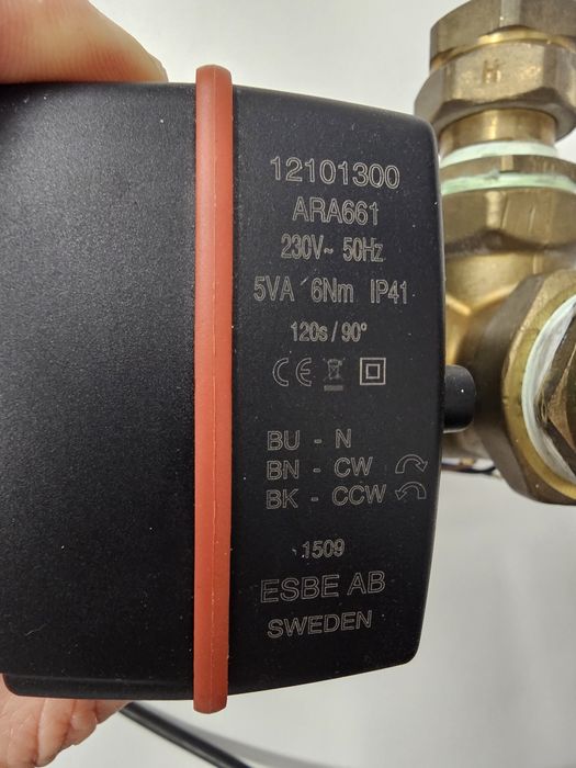 Zawór mieszający z siłownikiem 3 drożny ESBE - Żory