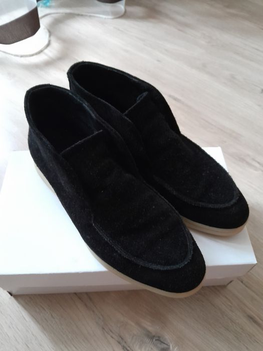 Замшеві лофери демісезонні