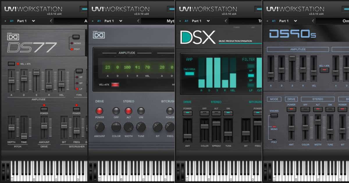 UVI Digital Synsations vol.1 - plugin wtyczka VST VST3 AAX