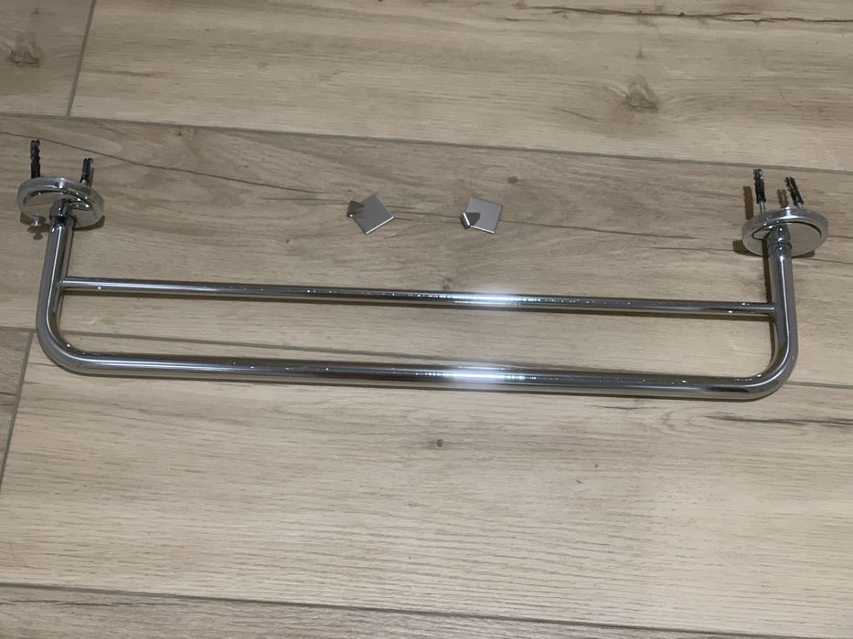 Wieszak na ręczniki / Chrom - Połysk