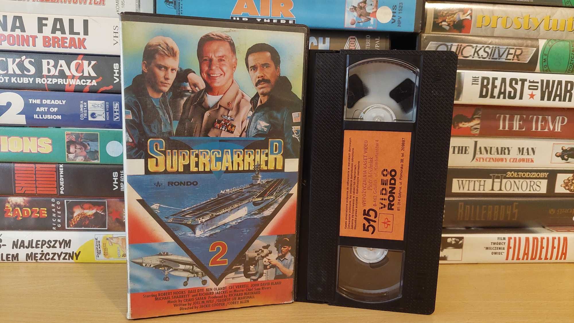 Super Lotniskowiec 2 - (Supercarrier 2) - VHS