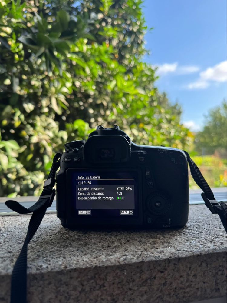 Canon Eos 70D + 18-135mm Is Stm + Oferta