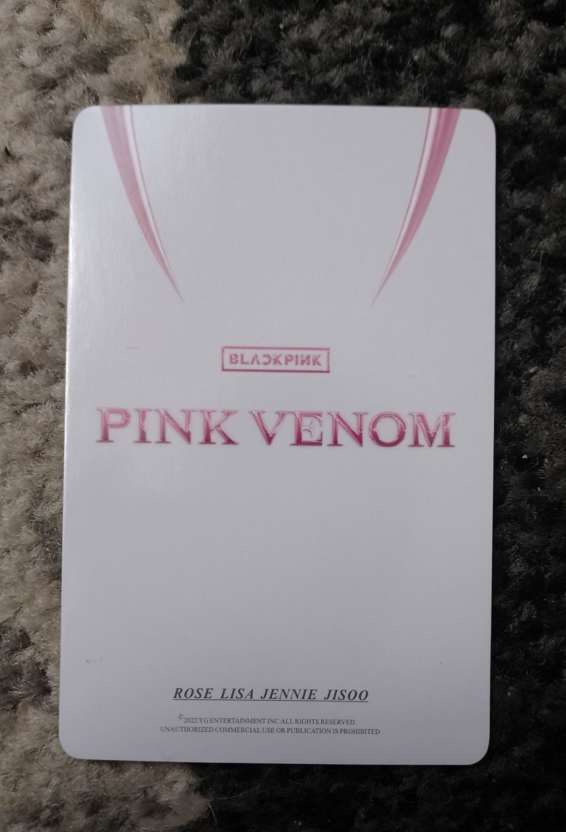 Karty Blackpink Pink Venom