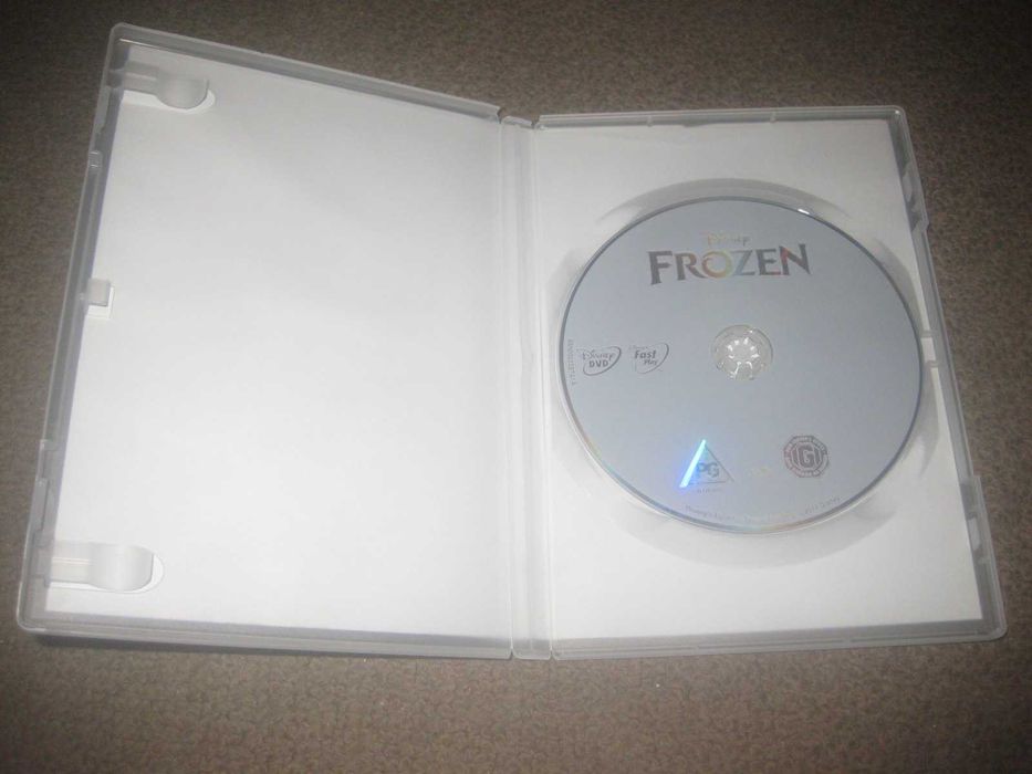 DVD "Frozen: O Reino do Gelo"