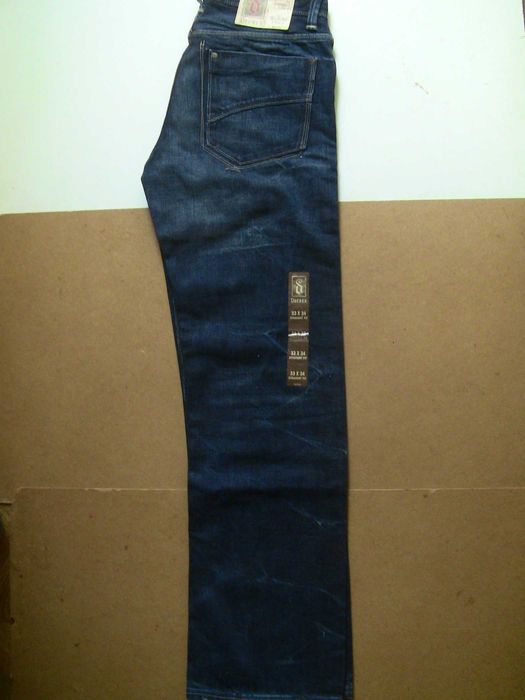 Мужские американские классические винтажные джинсы DECREE раз 33/34,