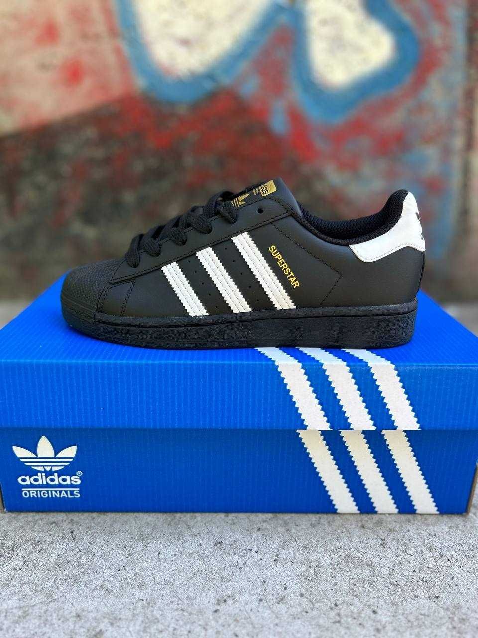 Buty Adidas Superstar Black rozmiar 36-45