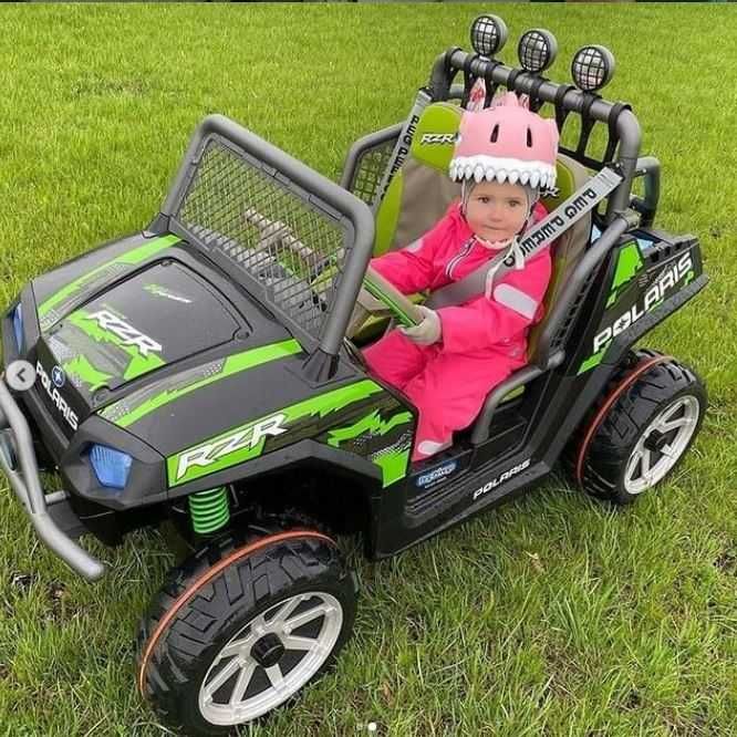 POLARIS RZR 900 GREEN SHADOW Peg Perego autko 24v dla dzieci
