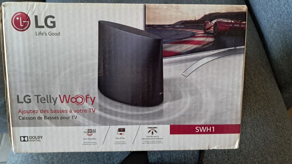 Subwoofer LG Telly Woofy – 40W | Dolby Digital