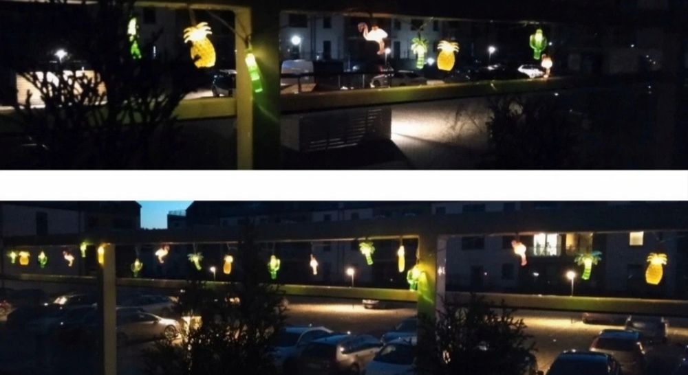 Lampki solarne Hawaii