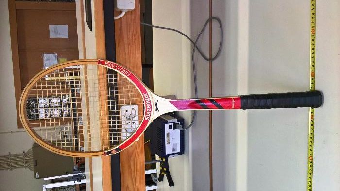 Raquete madeira "Slazenger"