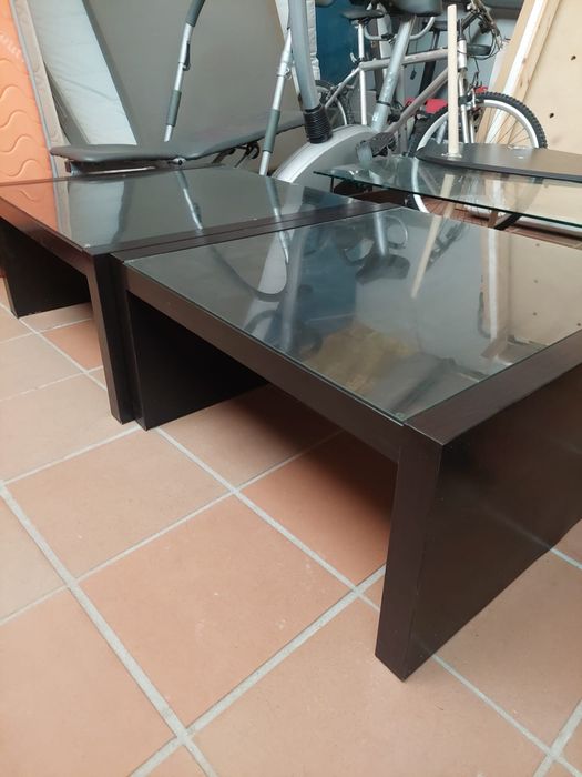 Mesa de centro preta