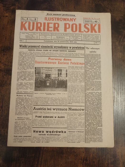 Ilustrowany Kurier Polski nr 1 i 2