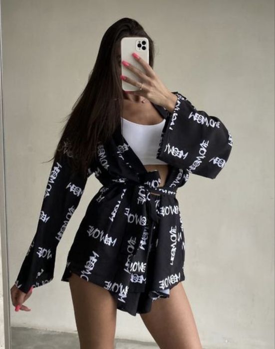 Костюм 2-ка (кімоно+шорти)