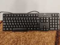 Клавиатура проводная Logitech K100 PS/2 Black.