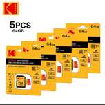 Karta micro SD 64 GB Kodak 5 sztuk z adapterem U3 V30