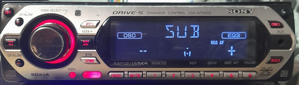 Магнітола Sony gt300s з блютузом